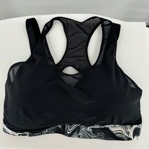 Adore Me Micah‎ Contour Plus NWT 38DDD Black Racerback